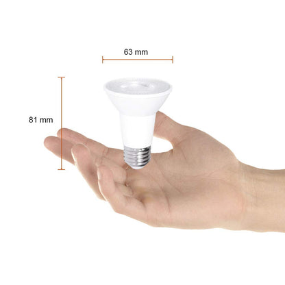 LAMPARA LED PAR 7W3000KE27500LM