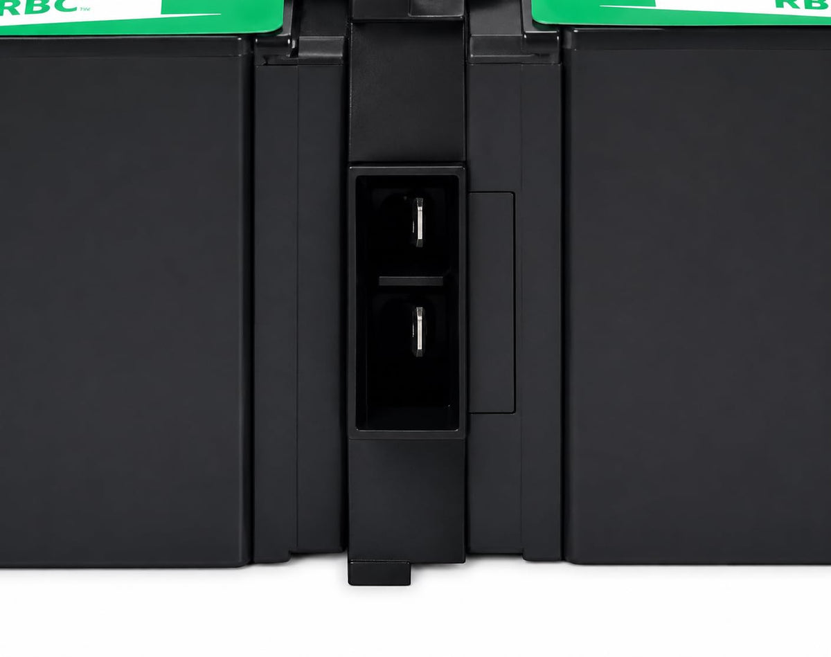 APC APCRBC124 UPS Cartucho de batería de Repuesto para BR1000G y Seleccionar Otros, Negro, n/a