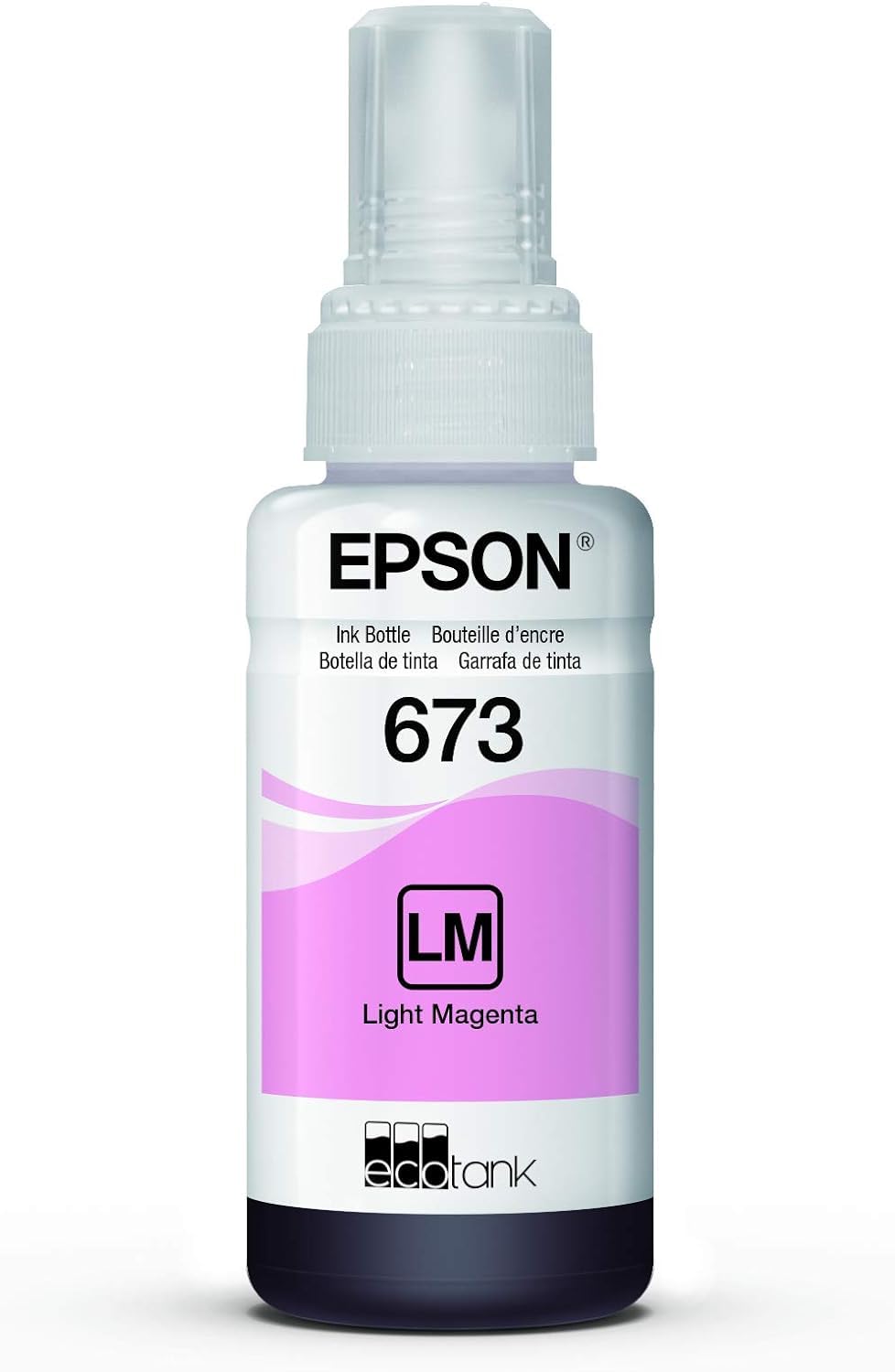 Epson Cartucho de Tinta color Magenta light para L800/L1800, T673620