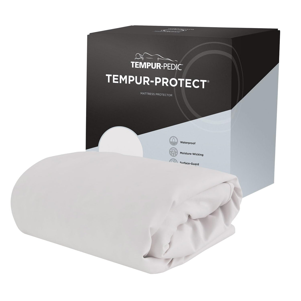 Tempur-Pedic TEMPUR-Protect Protector de Colchón Impermeable - Doble - No refrigerante - Protector