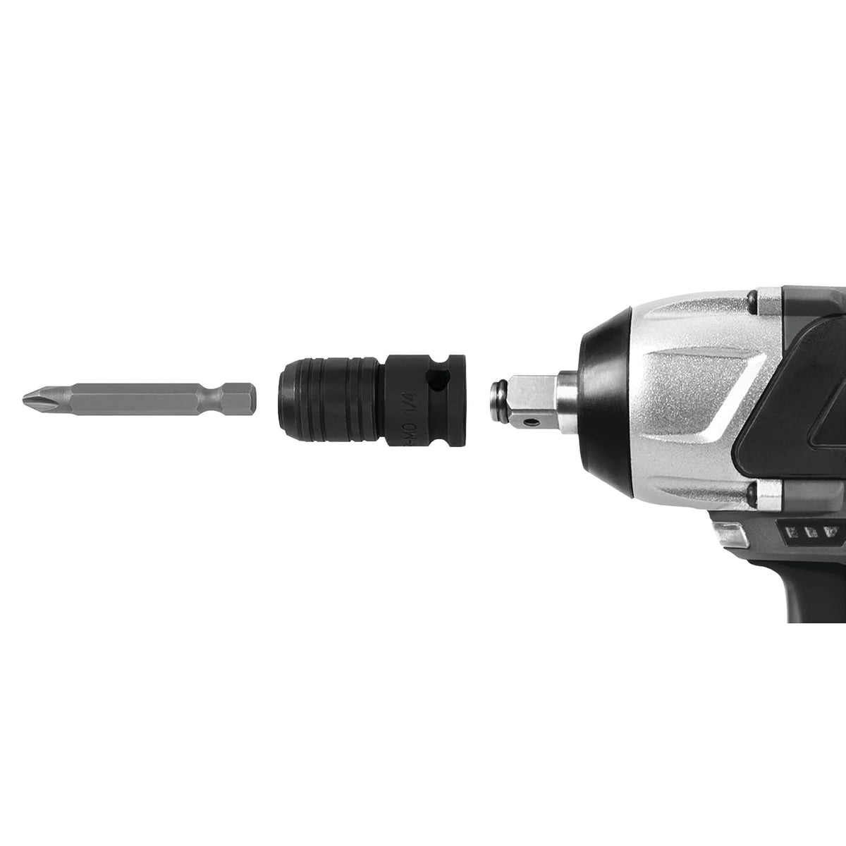 Performance Tool Adaptador Hexagonal W9039, 3/8" a 1/4", Acero Cromo-Molibdeno