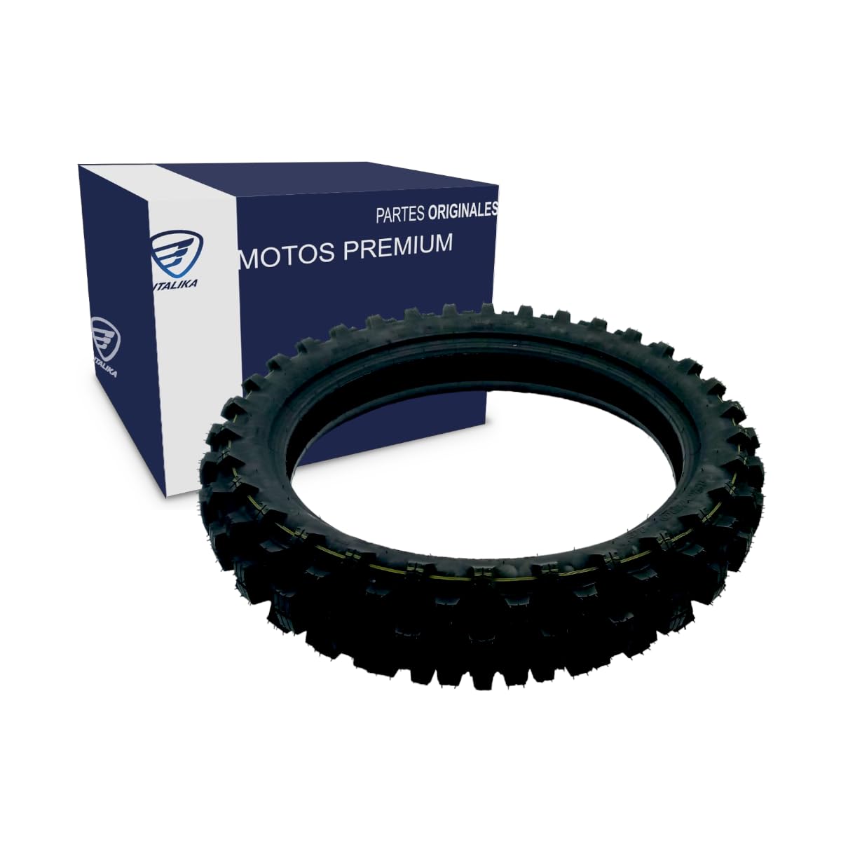 Italika Llanta 120/80-18 Compatible con DM 200, DM150 SPORT, DM200 SPORT, DM250