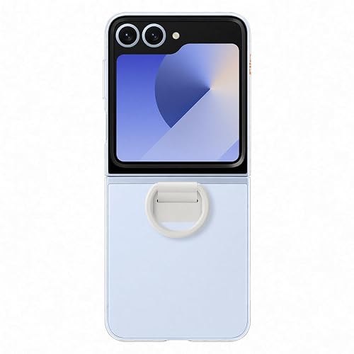 Samsung Galaxy Flip6 Clear Case with Ring Color: Transparente