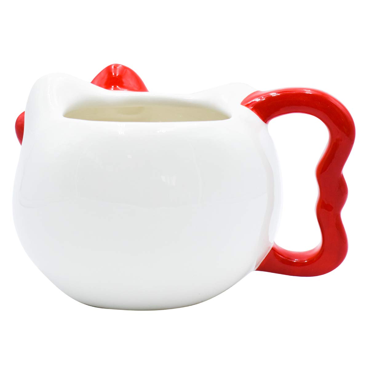 Zak 1555-3166 Taza Para Café De Cerámica 3d Hello Kitty 354ml, 16.5 cm x 10.8 cm