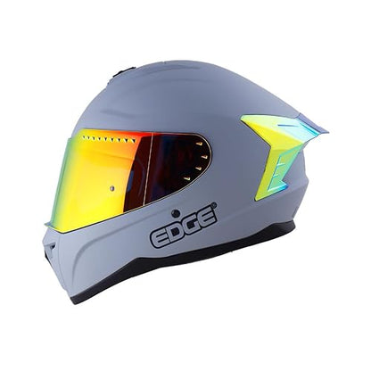 Casco para Moto Extreme - Casco Motocicleta Marca Edge - Visor Doble ANTIVAHO - Cascos para Motos Certificados Dot Moto - Accesorios para Moto