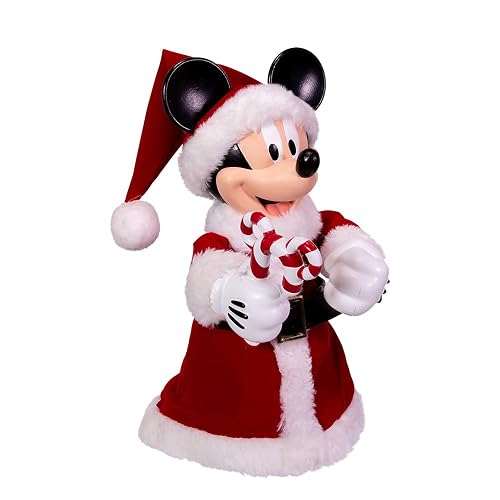 Kurt Adler dn9168 25,4 cm Mickey Mouse Treetop/Tablepiece con Brazos Bendable