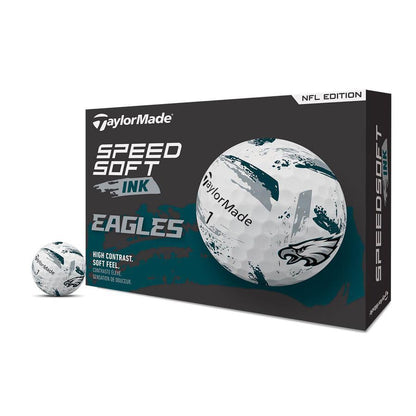 TaylorMade Speed Soft Pelotas de Golf NFL - Philadelphia Eagles
