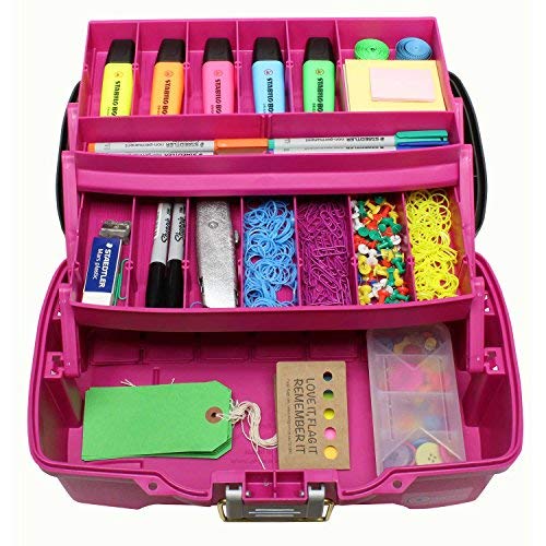 Creative Options Caja para Manualidades de 2 charolas