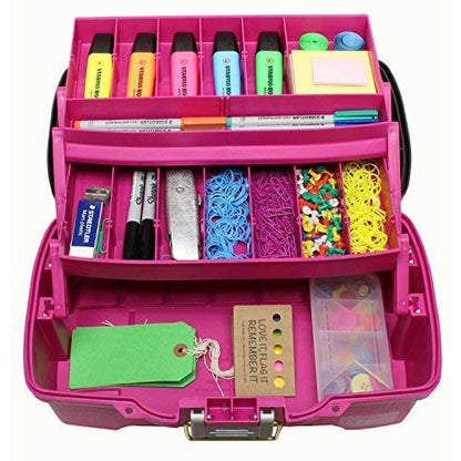 Creative Options Caja para Manualidades de 2 charolas