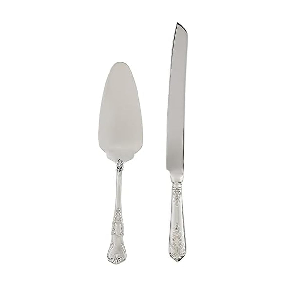 Wallace Hotel Juego de cubiertos de 20 piezas, Plateado, 2-Piece Cake Knife and Pie Server, 1