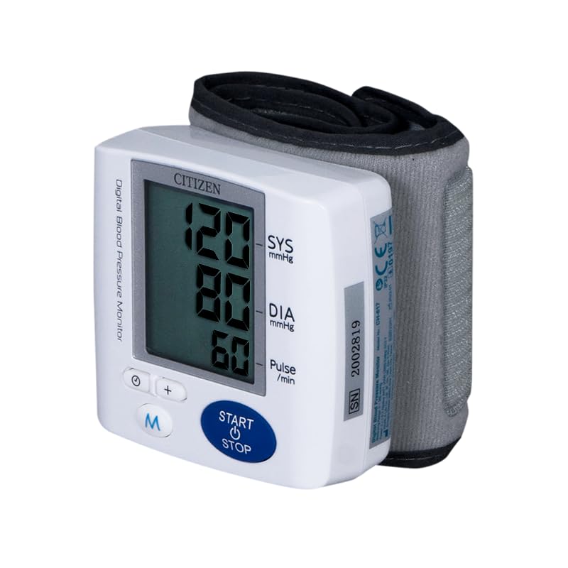 Citizen CH-617 Medidor de Presión Arterial, blanco/azul