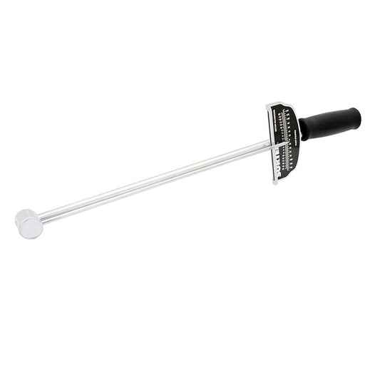 Surtek 107100 Torquímetro de aguja una escala cuadro de 1/2", 0-140 ft-lb