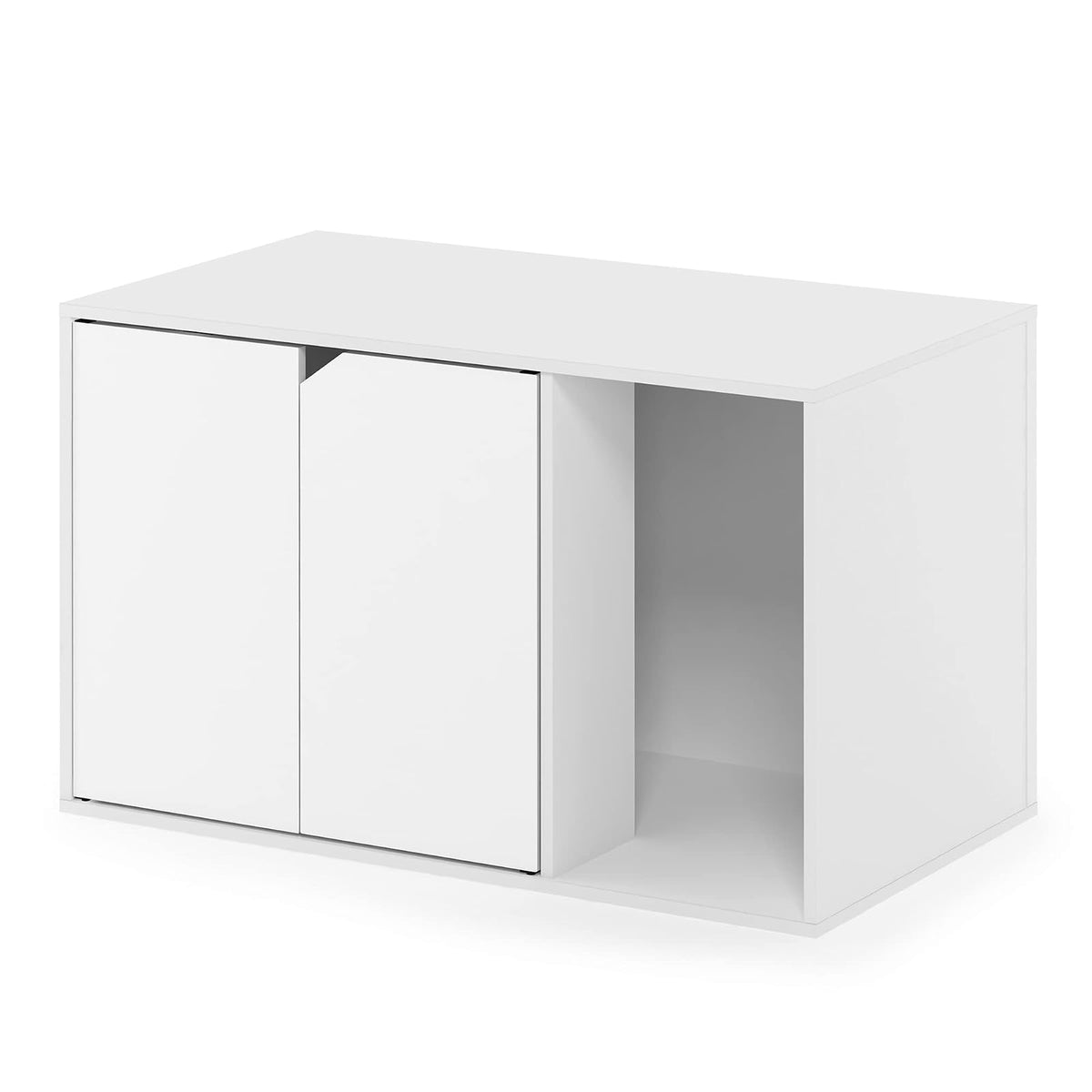 Furinno Peli Caja de Arena, Color Blanco sólido
