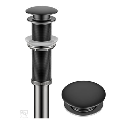 Kraus PU-10BG - Escurridor desplegable, color dorado, Moderno, Negro mate - 27.30 cm - Negro mate