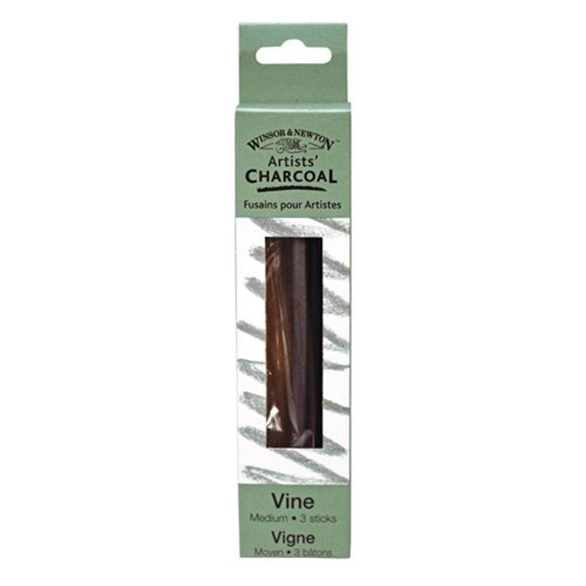 Winsor & Newton Carbón Vine para Dibujo - M - Mediano