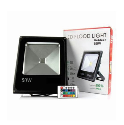 Reflector LED 50W RGB de Colores para Exterior Mil Luces