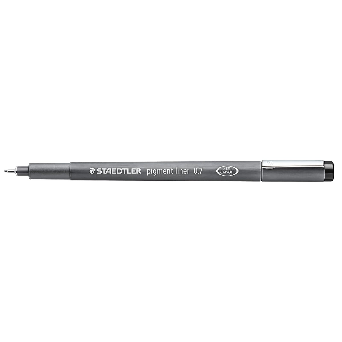 STAEDTLER 308 07-9 04 - Bolígrafo de punta fina para dibujo, dibujo, diario, 0,7 mm, negro, caja de 5 bolígrafos