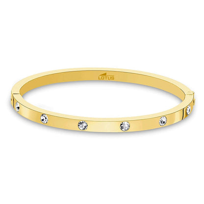 Lotus Style Pulsera bliss style para dama en tono dorado