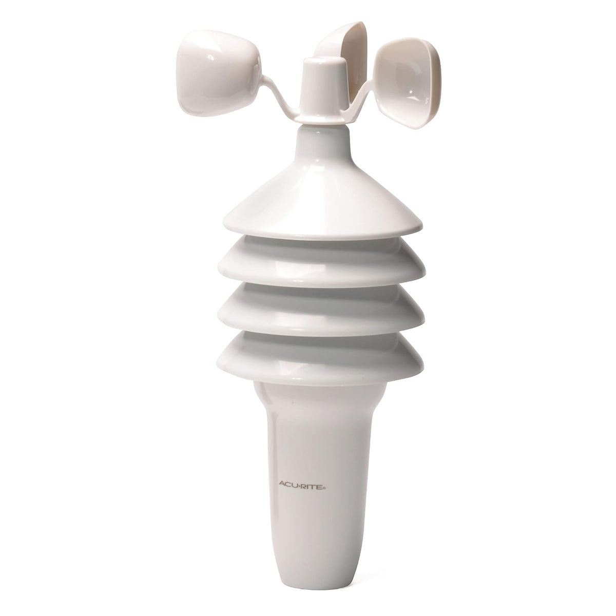 AcuRite 00634A3 Estación meteorológica inalámbrica con Sensor de Viento, Negro