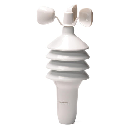 AcuRite 00634A3 Estación meteorológica inalámbrica con Sensor de Viento, Negro