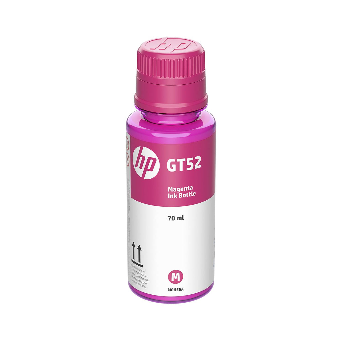 HP Botella de Tinta Magenta GT52 Original (M0H55AL) Compatibilidad DeskJet GT 5800 Series, Ink Tank 100/300 Series, Ink Tank Wireless 400 Series, Smart Tank 500 Series