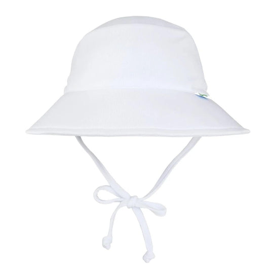 Green Sprouts Gorro Transpirable para Nadar y Sol Sombrero para el Sol Bebé-Niñas