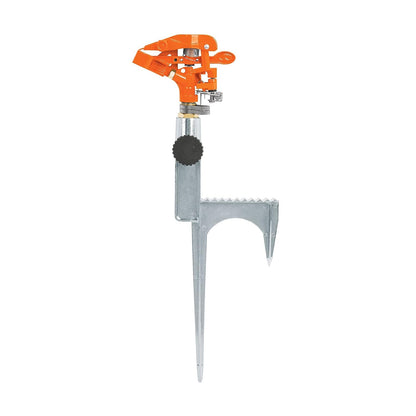 Truper ASP-11R, Aspersor metálico reforzado, estaca de escalón