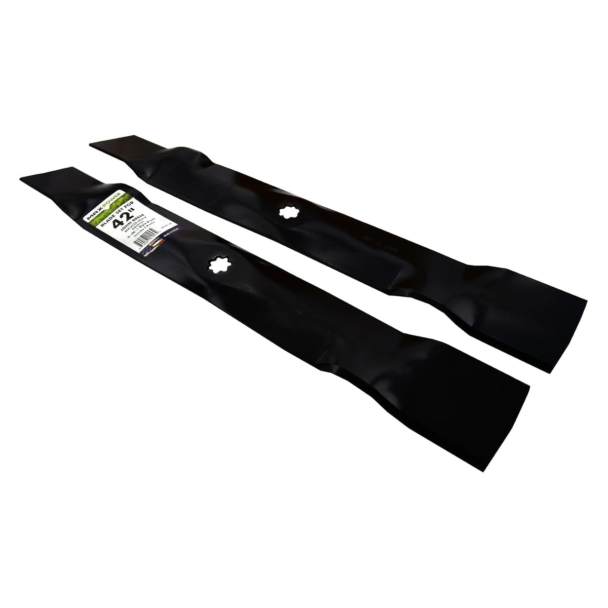 Maxpower 561811 2-Blade Set of 3-N-1 Blades for 42 Inch Cut John Deere Replaces GX22151, GY20850