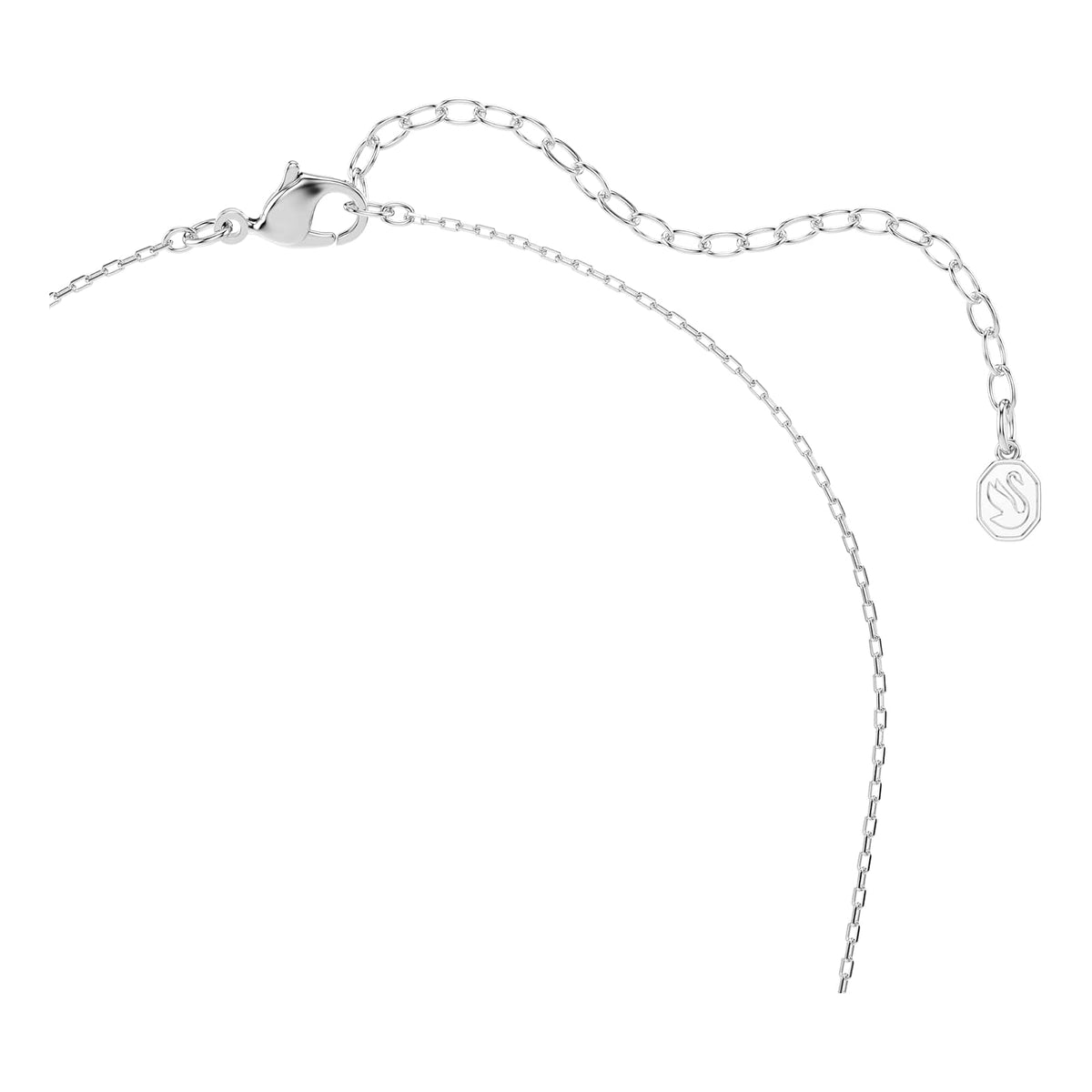 Swarovski Colección Idyllia, Mixed Cuts, Arrow, Blanco, Rodiado, Talla única, Sin metal, No aplicable