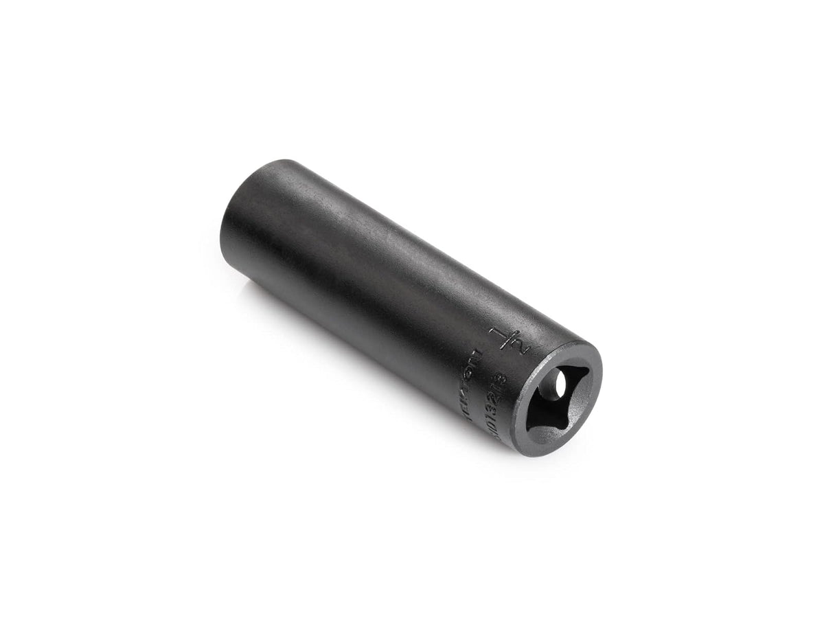 TEKTON SID13213 - Llave de impacto de 12 puntos de profundidad de 3/8 pulgadas x 1/2 pulgadas de profundidad