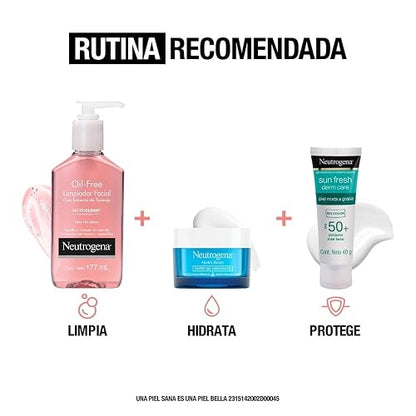 Neutrogena Oil free Gel Limpiador Facial Toronja Ácido Salicílico 177 ml