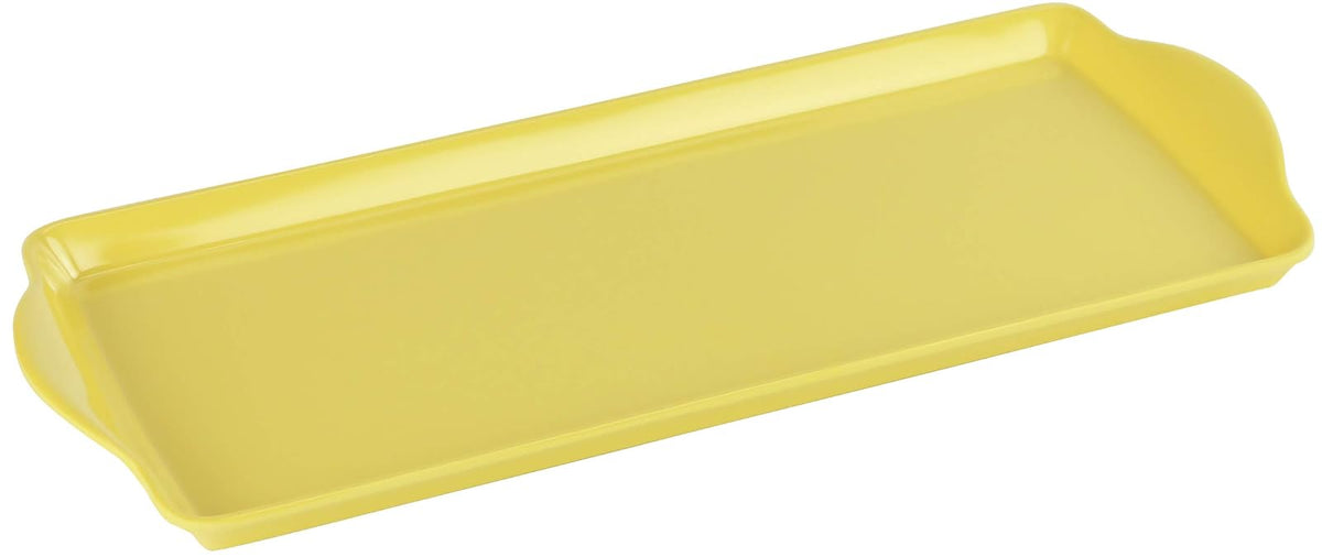 Reston Lloyd Calypso Basics Bandeja de Melamina Tidbit - Lemon - 15" x 6.5" x 6"