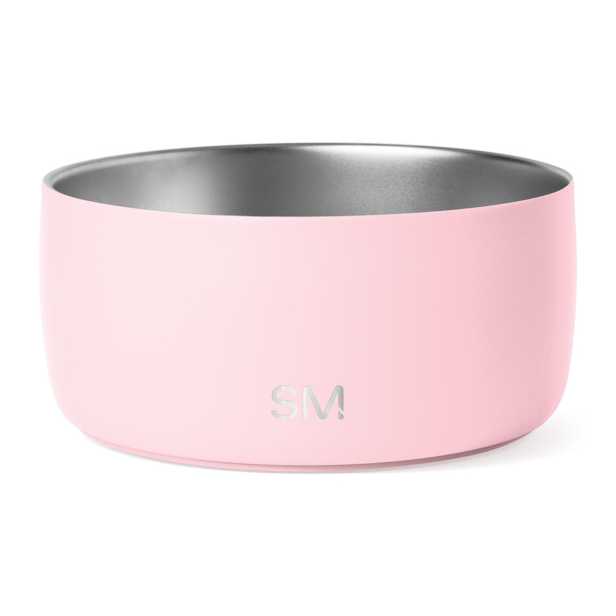 Simple Modern Tazón de Acero Inoxidable para Mascotas, Doble Pared - 4 Cups - Blush