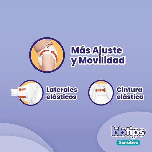 Pañales Bbtips, Talla XX Grande (6), 160 Pañales