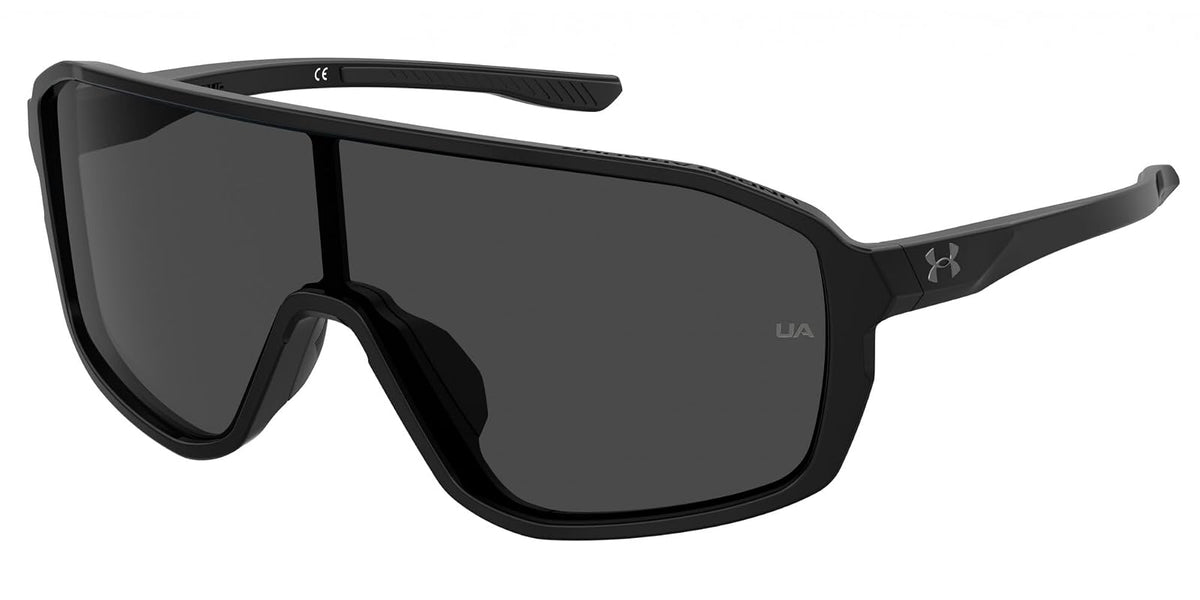 Under Armour Under Armour Men's Gameday/G Shield Sunglasses Gafas Hombre - 99mm, 1mm - Gato oleofóbico negro y gris.