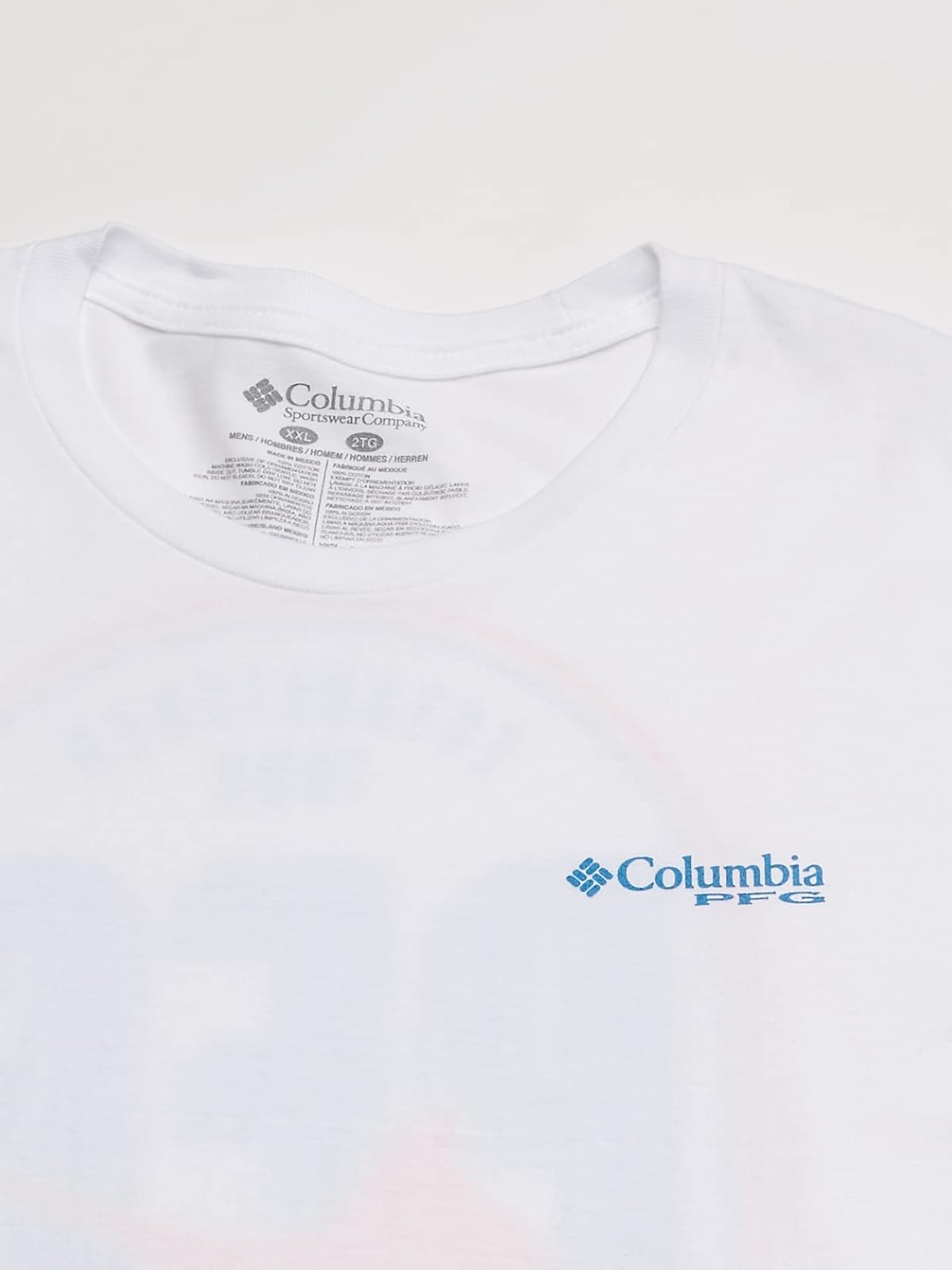 Columbia Playera Estampada Camiseta para para Hombre