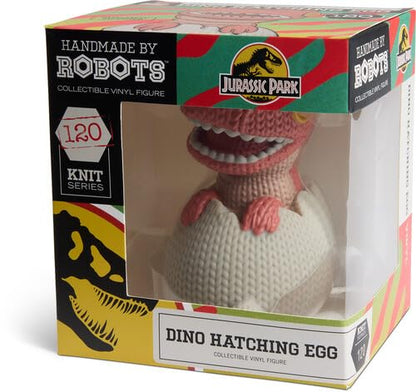 Hecho a Mano por Robots - Jurassic Park - Dino Hatching Egg & Park Vehicle 2 Unidades