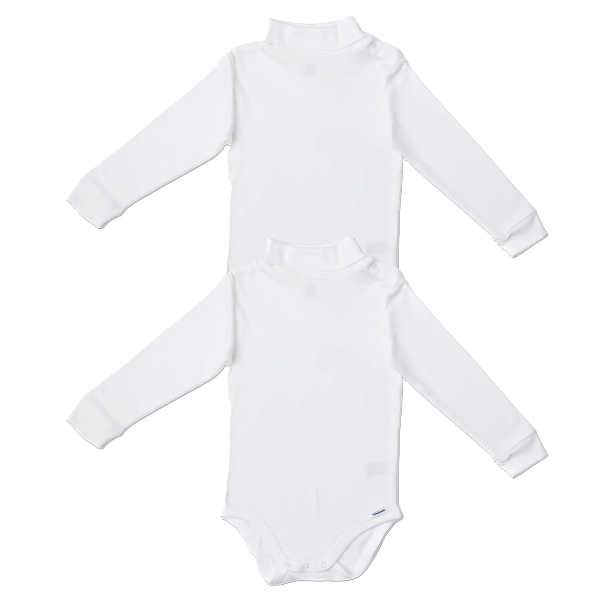 Gerber - Conjunto de 2 Monos de Manga Larga con Cuello Alto para bebÃƒ©