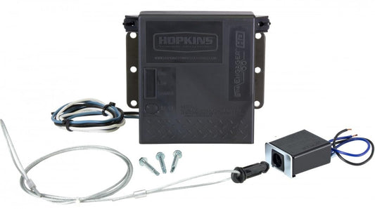Hopkins Towing Solutions Sistema de Rotura de Prueba LED Engager 20099 con Medidor de Batería, Negro