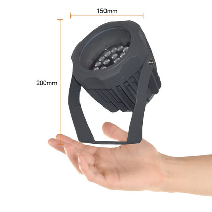 Tecnolite SUAHIL - Reflector LED Exterior 28 W , Luz de Luna Color Azul, IP66, IK08, A prueba de agua y golpes