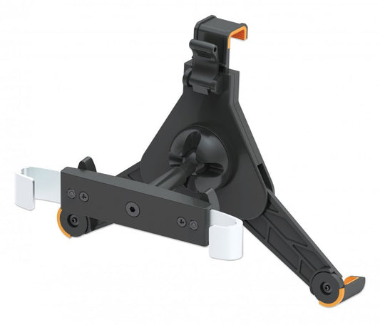 MANHATTAN - Soporte para Tablet, para Montaje en cabecera del automóvil, 8.9" a 10.4", Montaje en cabecera, Gira 360°, fácil instalación, fijación rápida y fácil, Compatible con la mayoría de Tablets
