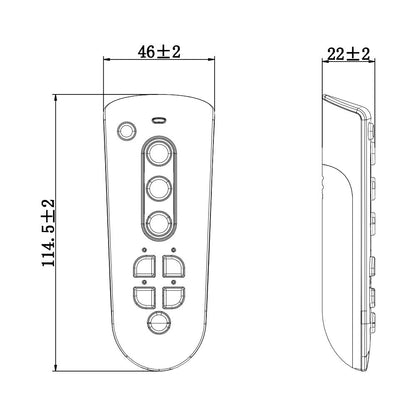Tecnolite - Control Remoto Live Smart para Foco A19DZ-LED/09/RGB
