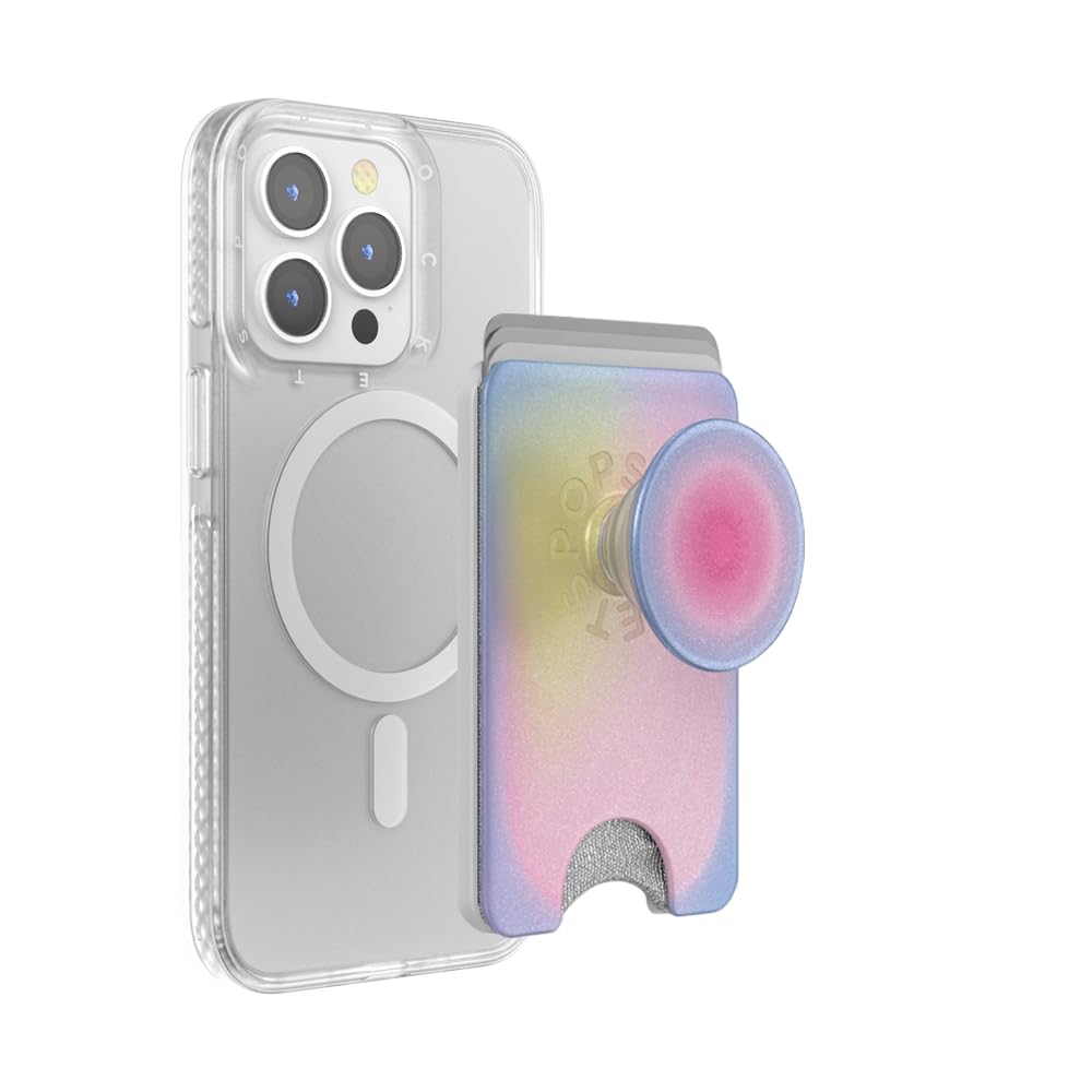 PopSockets Portafolios para Celular con Agarre Expandible, Varios Estilos - portafolios MagSafe