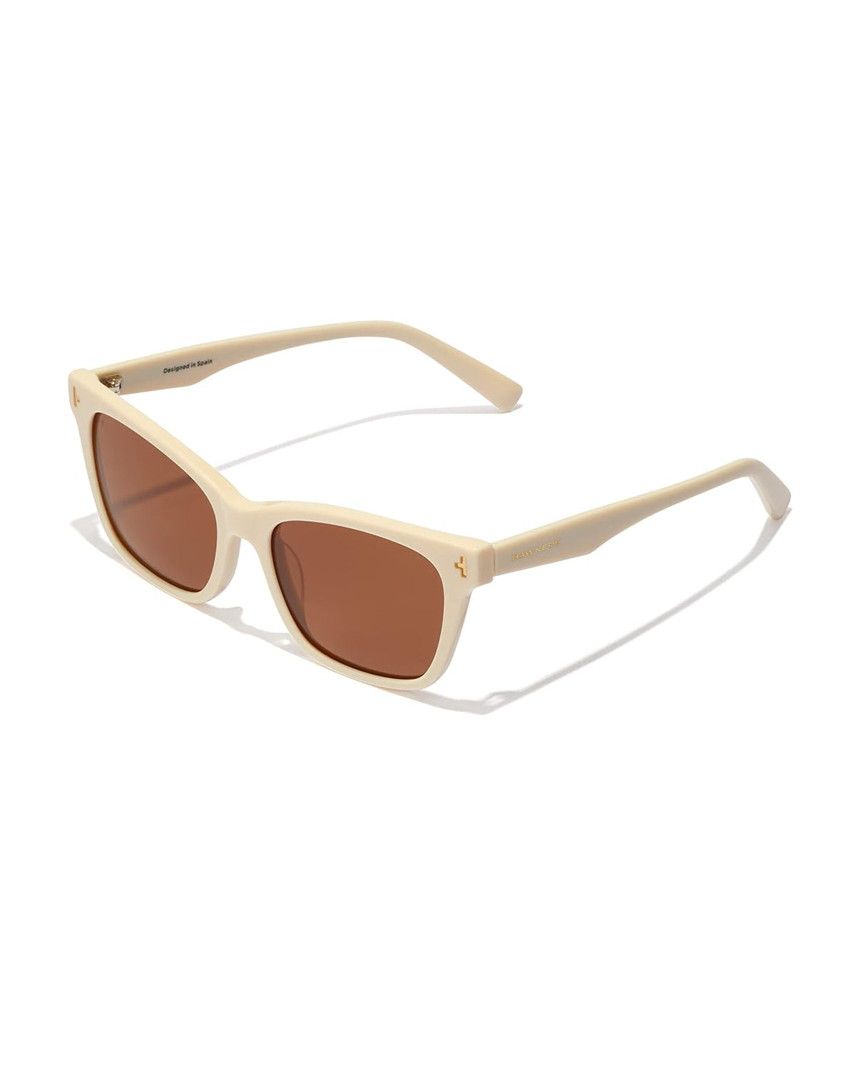 HAWKERS Lentes de Sol MAZE para Hombre y Mujer - Talla Única - Polarized Cotton Brown Eco