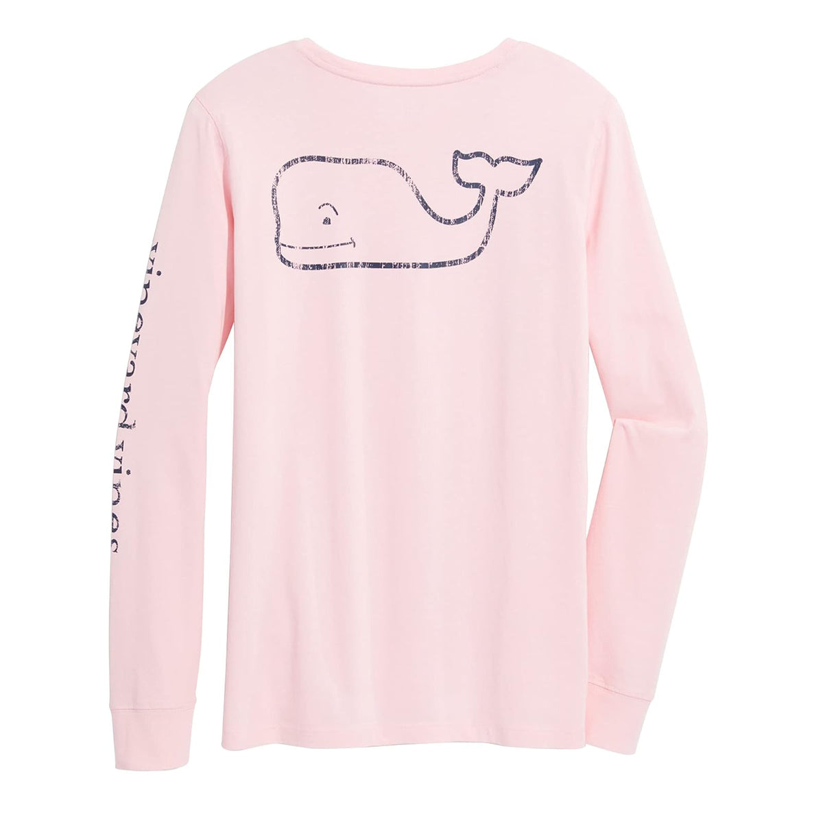 Vineyard Vines Long Sleeve Vintage Whale Pocket T-Shirt Camiseta Mujer
