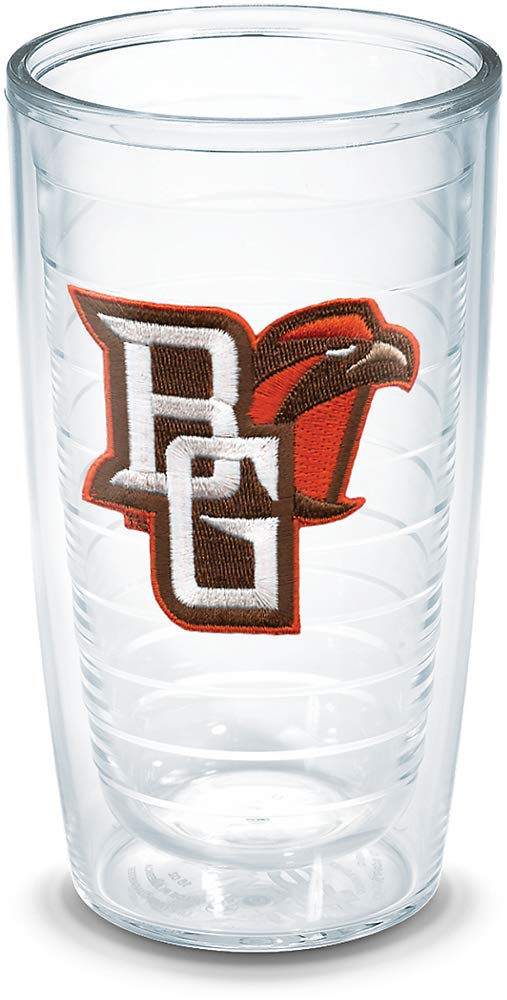 Tervis Vaso NCAA Transparente 16 oz Diseño de Universidad - Bowling Green St Univ - 16-Oz - Transparente
