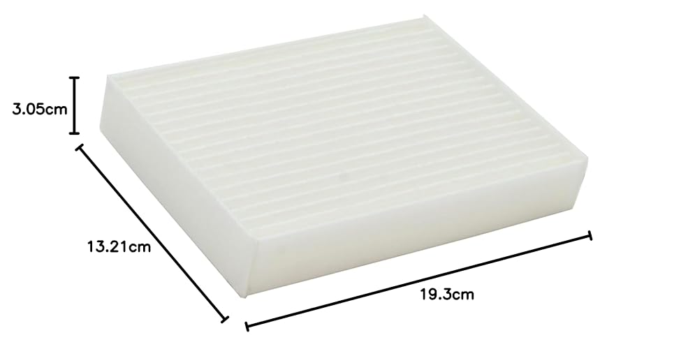 ECOGARD XC25571 Filtro de aire de cabina premium compatible con Ford Escape HYBRID 2006-2011, Escape 2005-2012 | Mercury Mariner 2006-2011 | Mazda Tribute 2008-2010