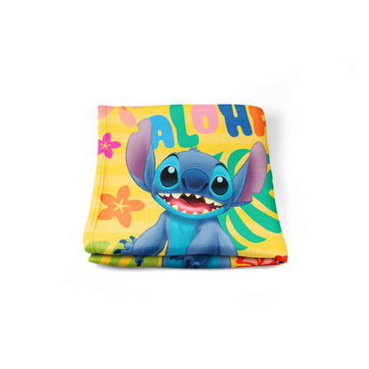 Cobertor Frazada Stitch Sonrisa