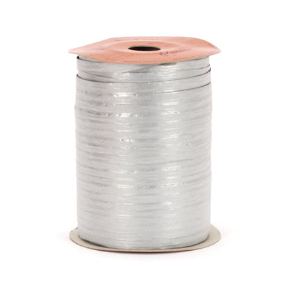 BERWICK Offray - Cinta de Rafia Plateada Mate, 1/4 Pulgadas de Ancho, 100 Yardas - [Plata']