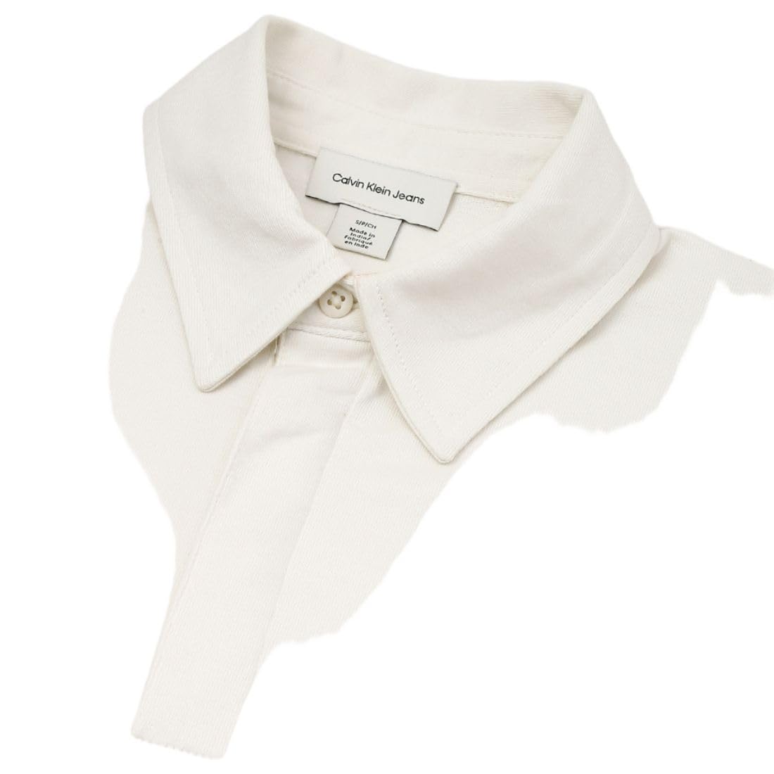 Calvin Klein Jeans Logo Crest Polo Mini Dress Vestido Mujer